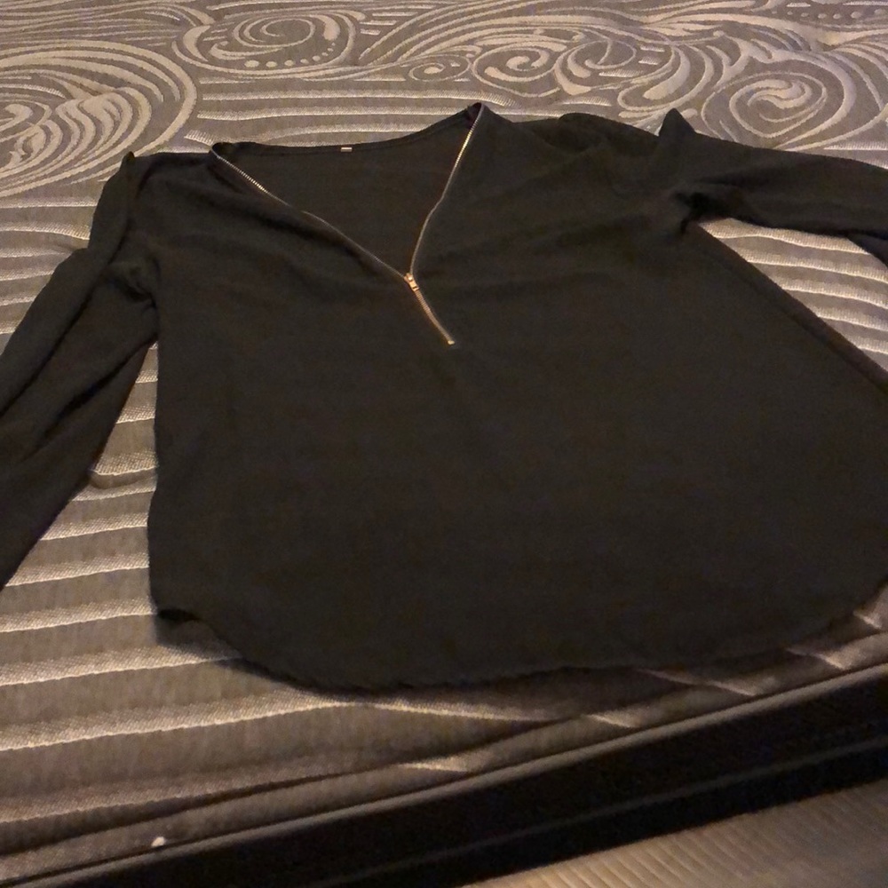 Black dress shirt